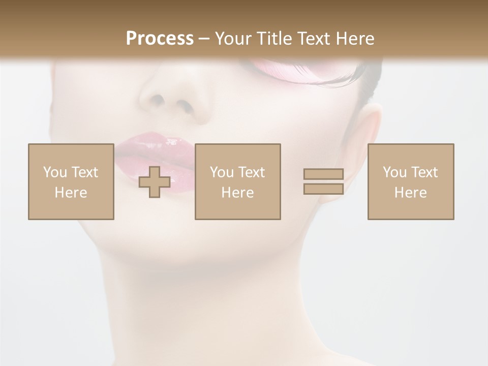 One Luxury Portrait PowerPoint Template