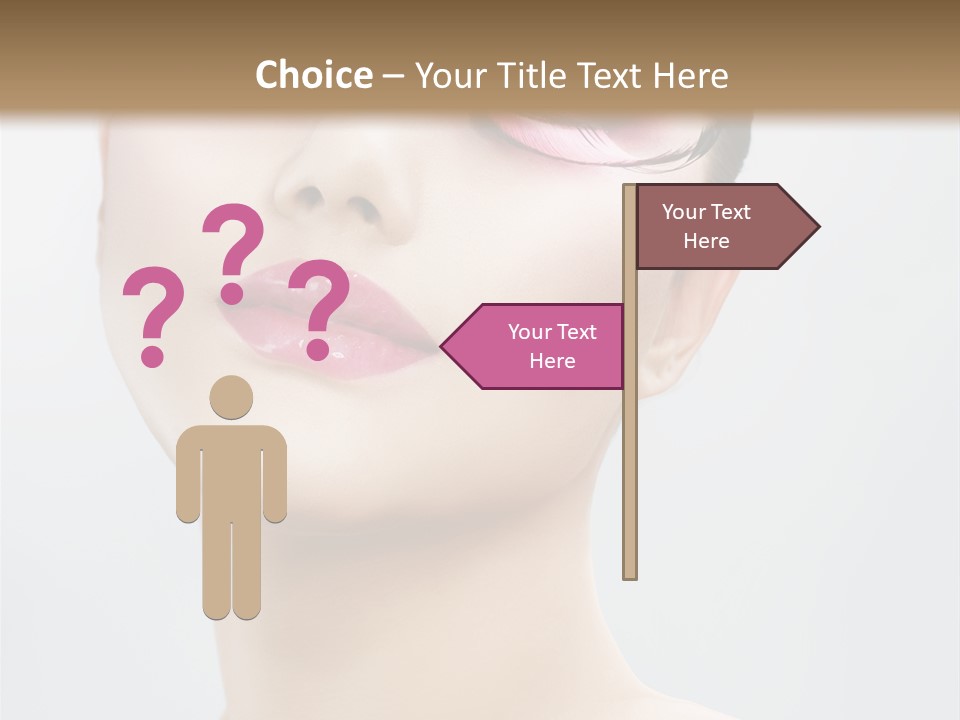 One Luxury Portrait PowerPoint Template