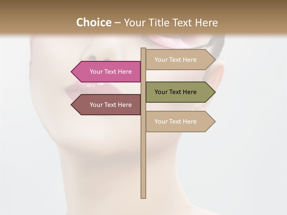 One Luxury Portrait PowerPoint Template