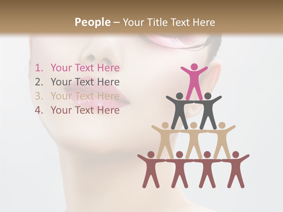 One Luxury Portrait PowerPoint Template