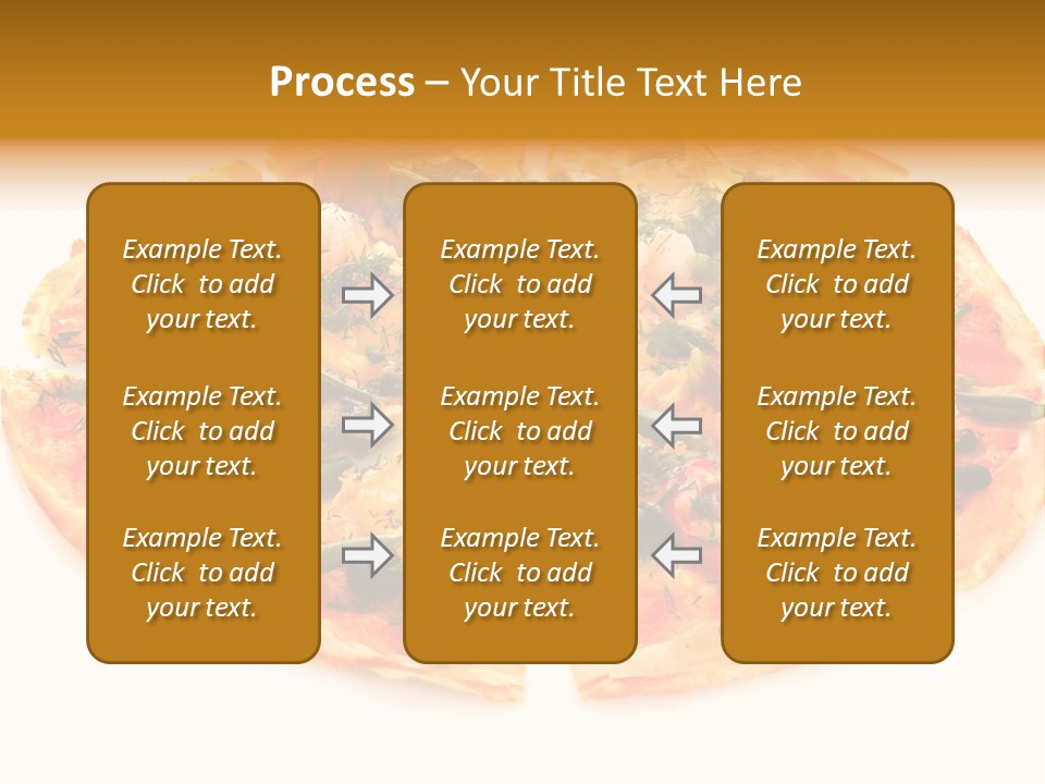 Shrimp Bite Pepperoni PowerPoint Template