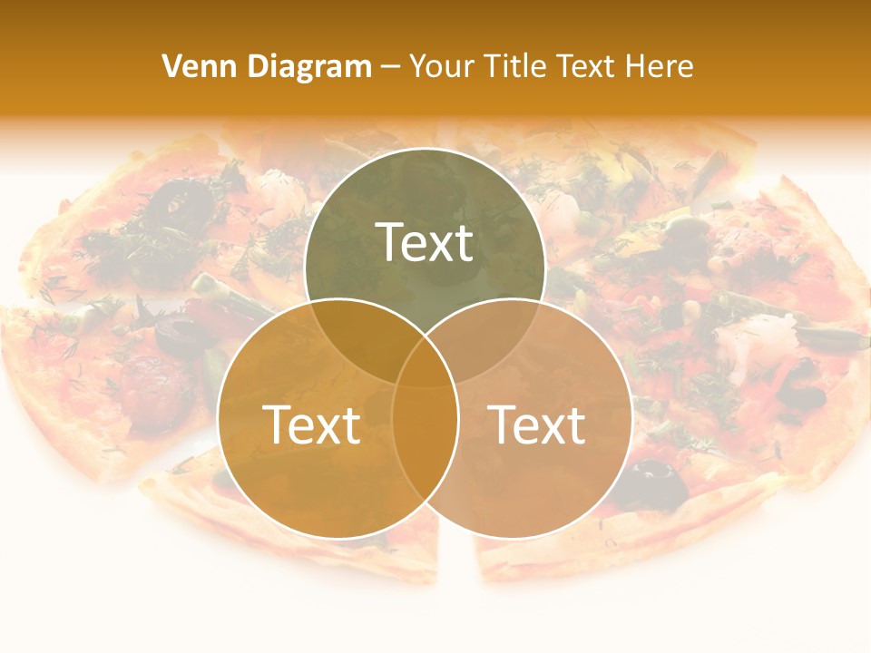 Shrimp Bite Pepperoni PowerPoint Template