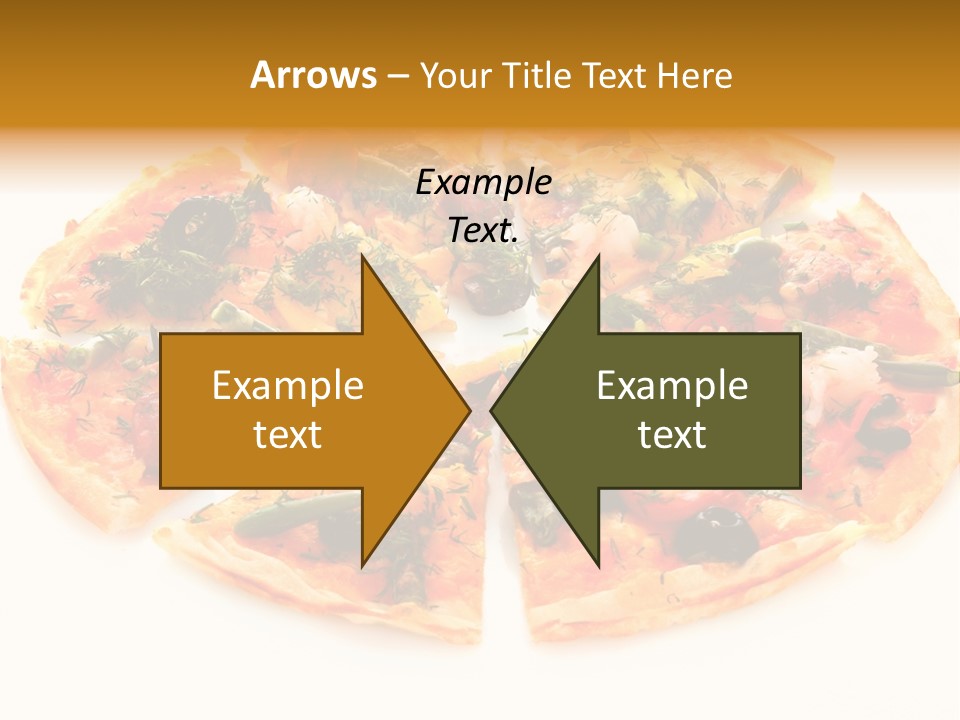 Shrimp Bite Pepperoni PowerPoint Template