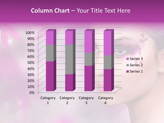 White Eyelash Style PowerPoint Template