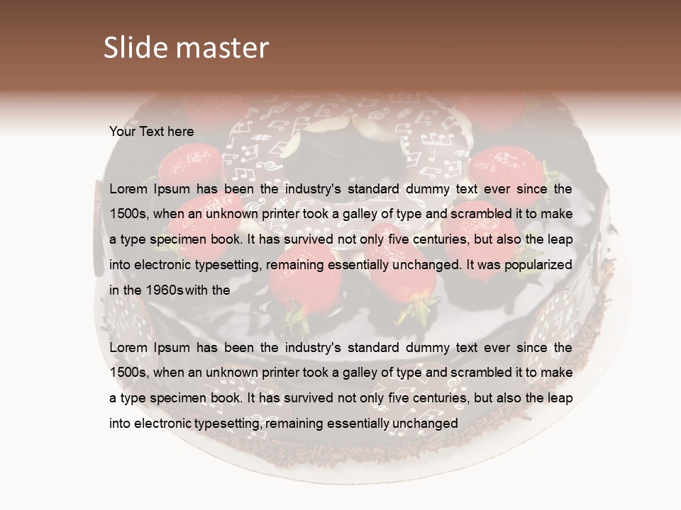 Dark Cold Isolated PowerPoint Template