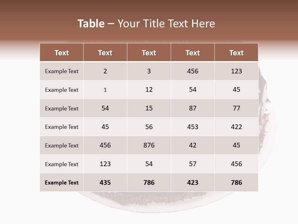 Dark Cold Isolated PowerPoint Template