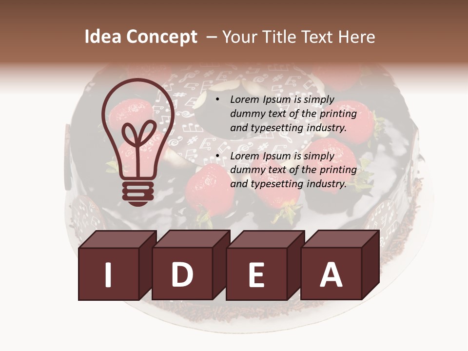 Dark Cold Isolated PowerPoint Template