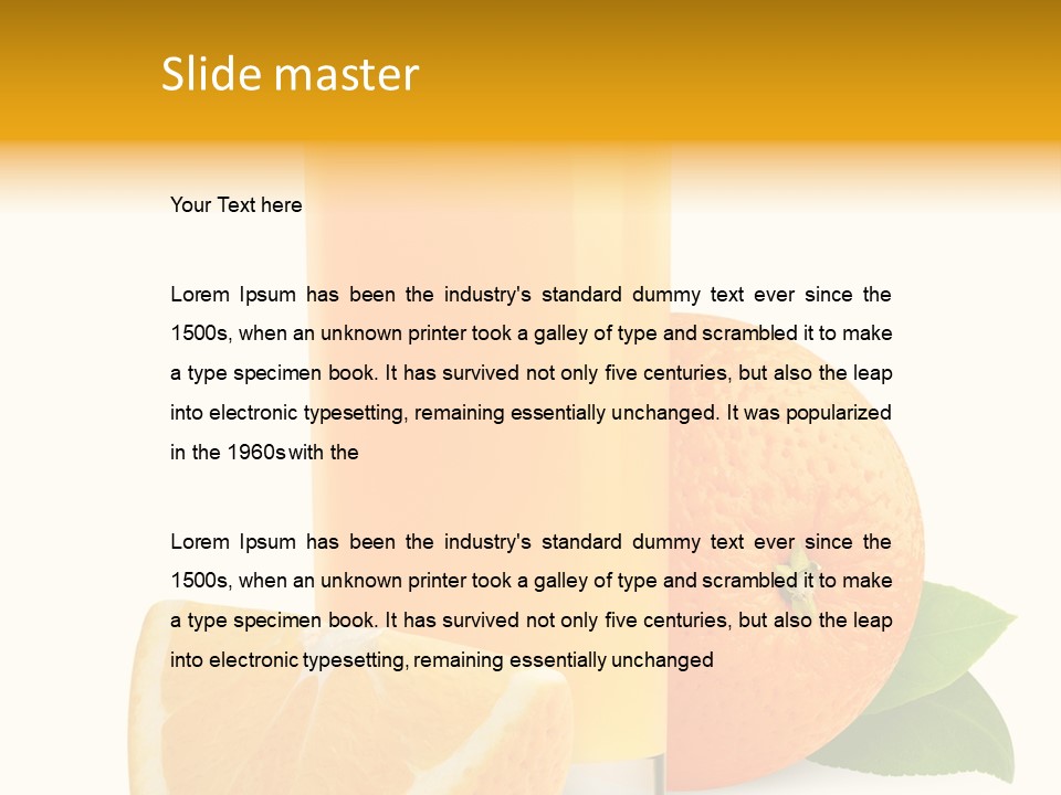 Diet Cross Section Cold PowerPoint Template