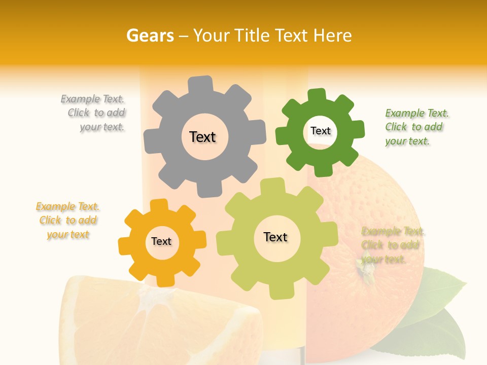 Diet Cross Section Cold PowerPoint Template