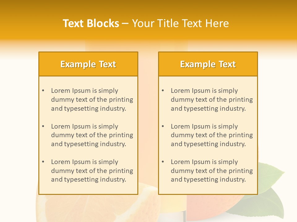 Diet Cross Section Cold PowerPoint Template