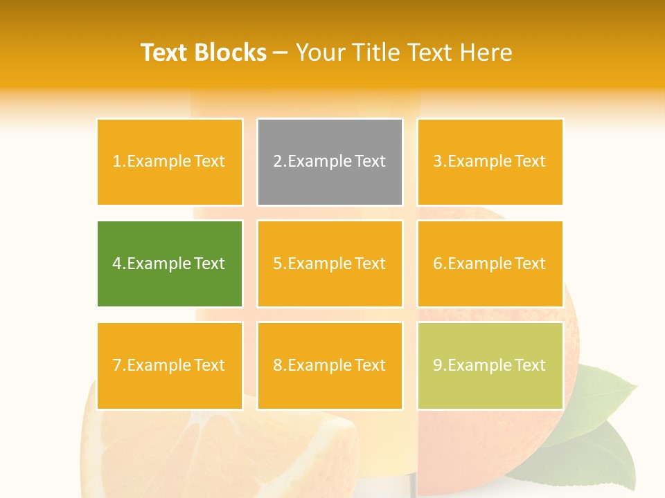 Diet Cross Section Cold PowerPoint Template