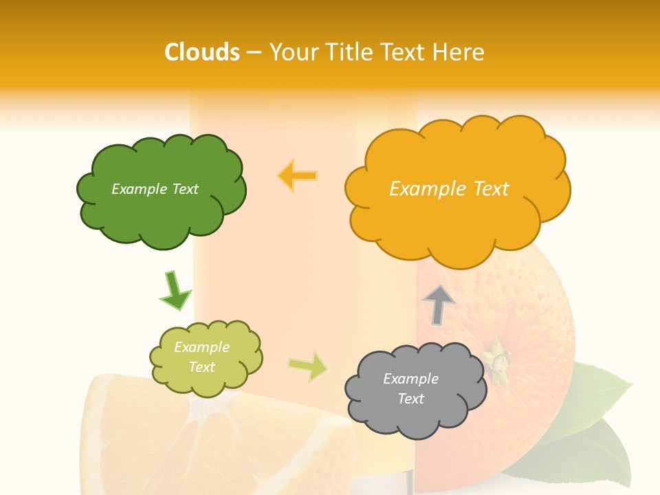 Diet Cross Section Cold PowerPoint Template