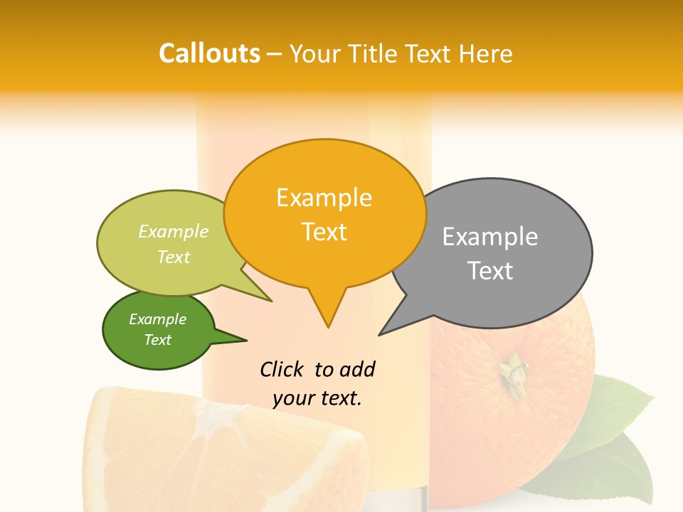 Diet Cross Section Cold PowerPoint Template