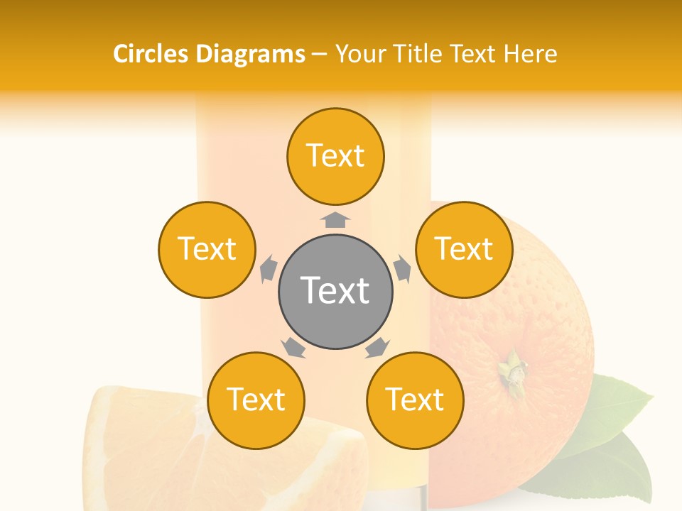 Diet Cross Section Cold PowerPoint Template