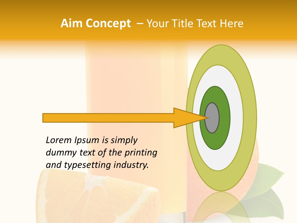 Diet Cross Section Cold PowerPoint Template
