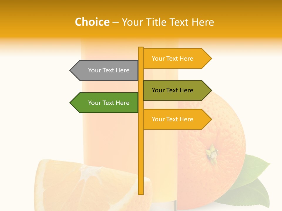 Diet Cross Section Cold PowerPoint Template