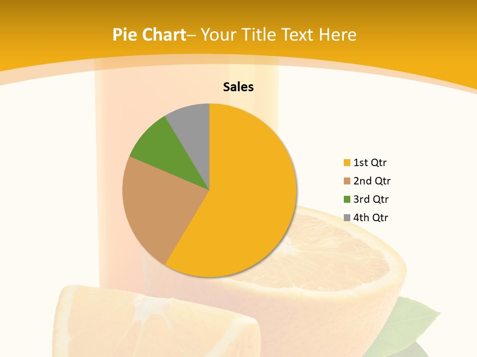 Half Cut Close Up PowerPoint Template
