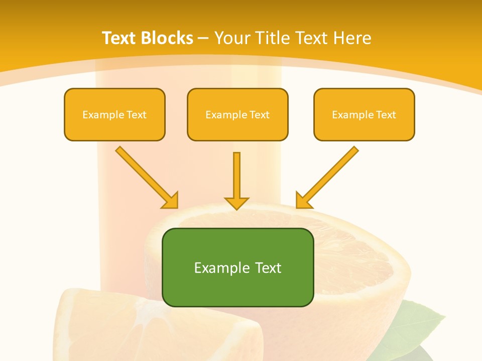 Half Cut Close Up PowerPoint Template