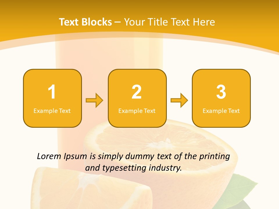 Half Cut Close Up PowerPoint Template