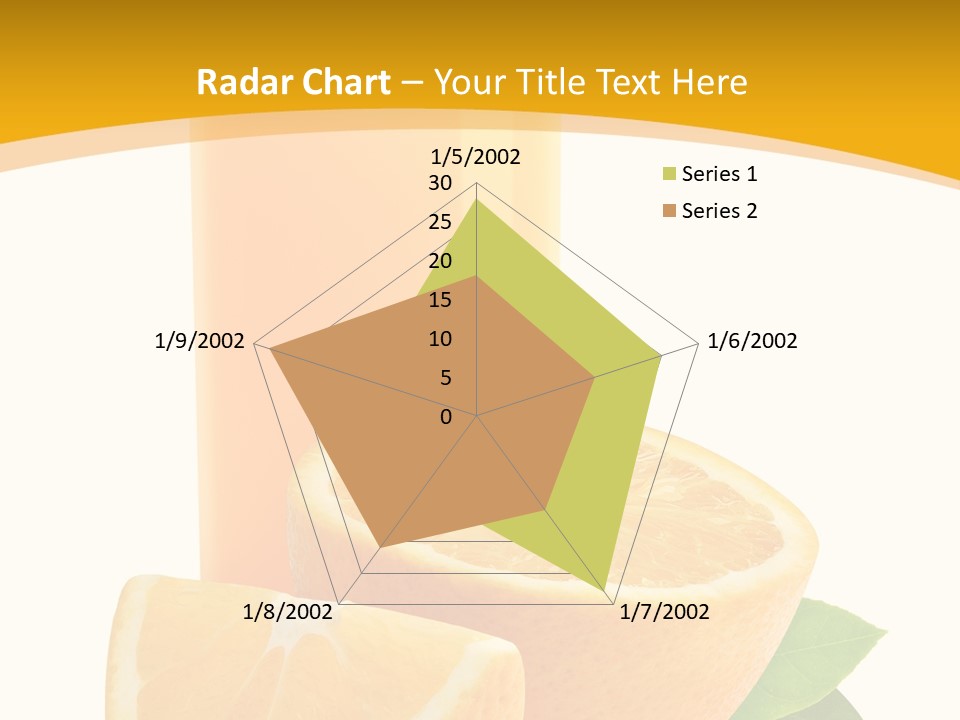Half Cut Close Up PowerPoint Template
