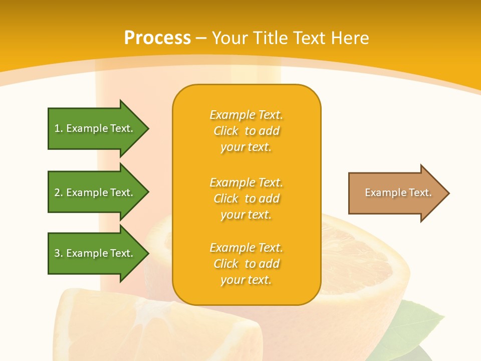 Half Cut Close Up PowerPoint Template