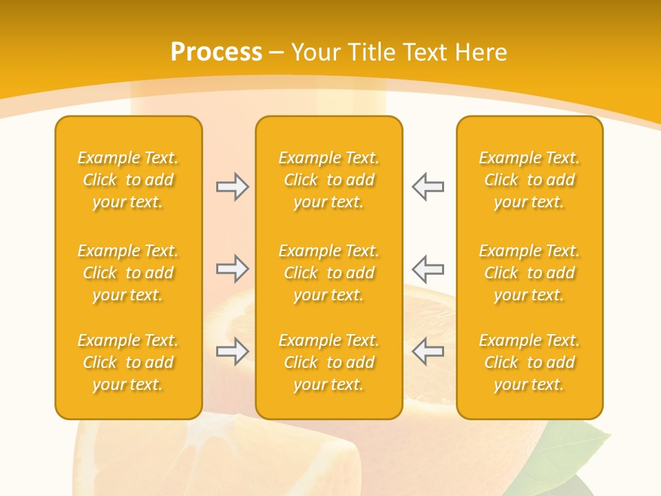 Half Cut Close Up PowerPoint Template