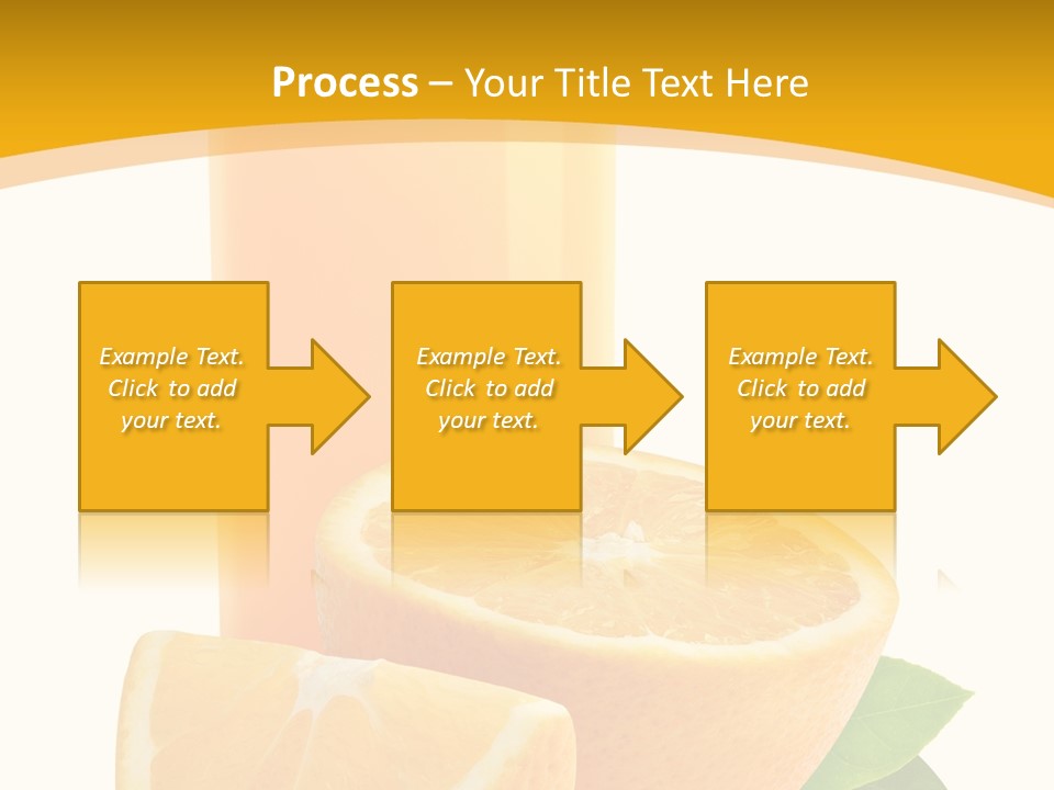 Half Cut Close Up PowerPoint Template