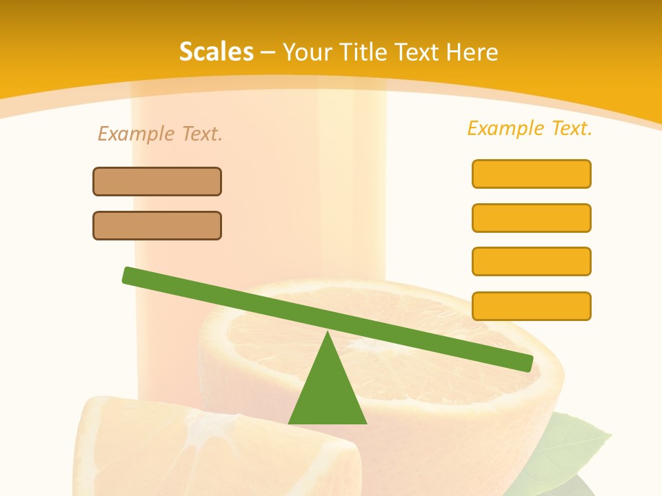 Half Cut Close Up PowerPoint Template
