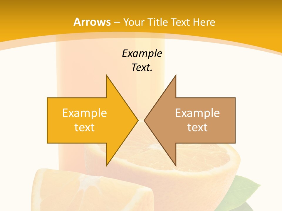 Half Cut Close Up PowerPoint Template