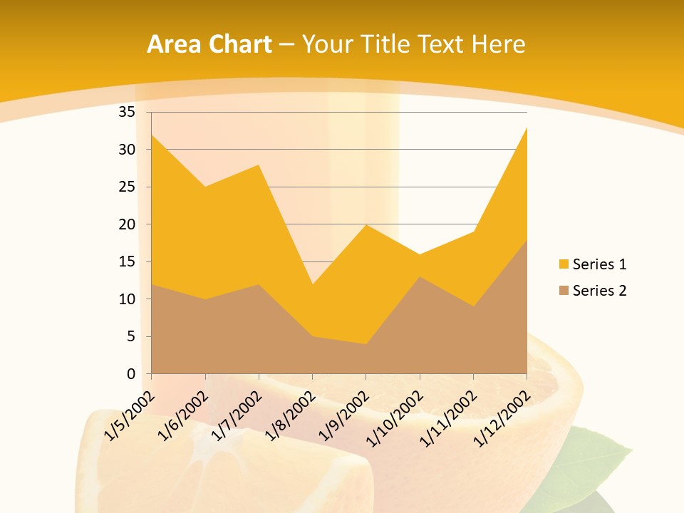 Half Cut Close Up PowerPoint Template