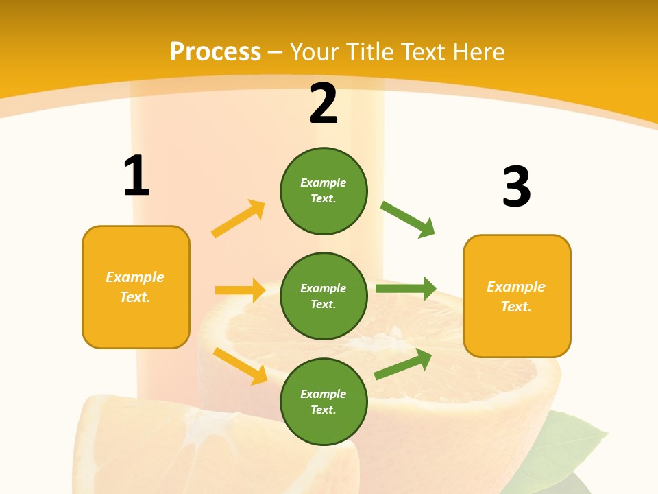 Half Cut Close Up PowerPoint Template