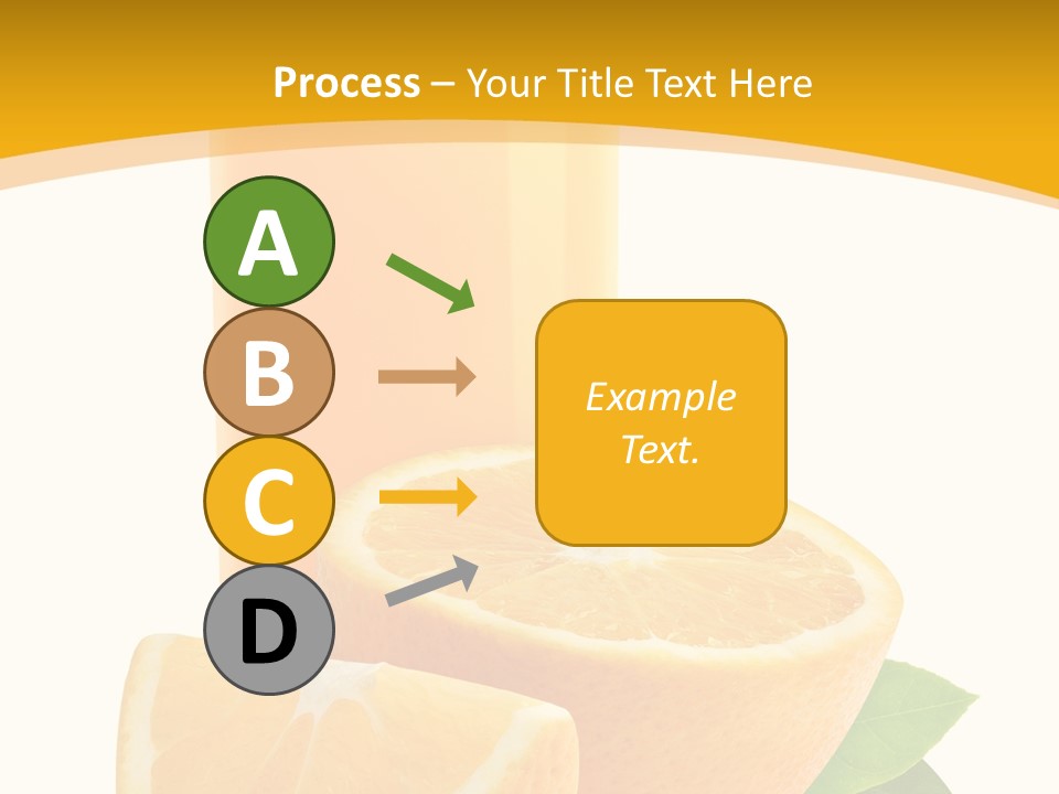 Half Cut Close Up PowerPoint Template