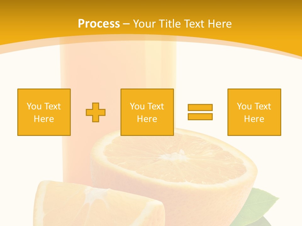Half Cut Close Up PowerPoint Template
