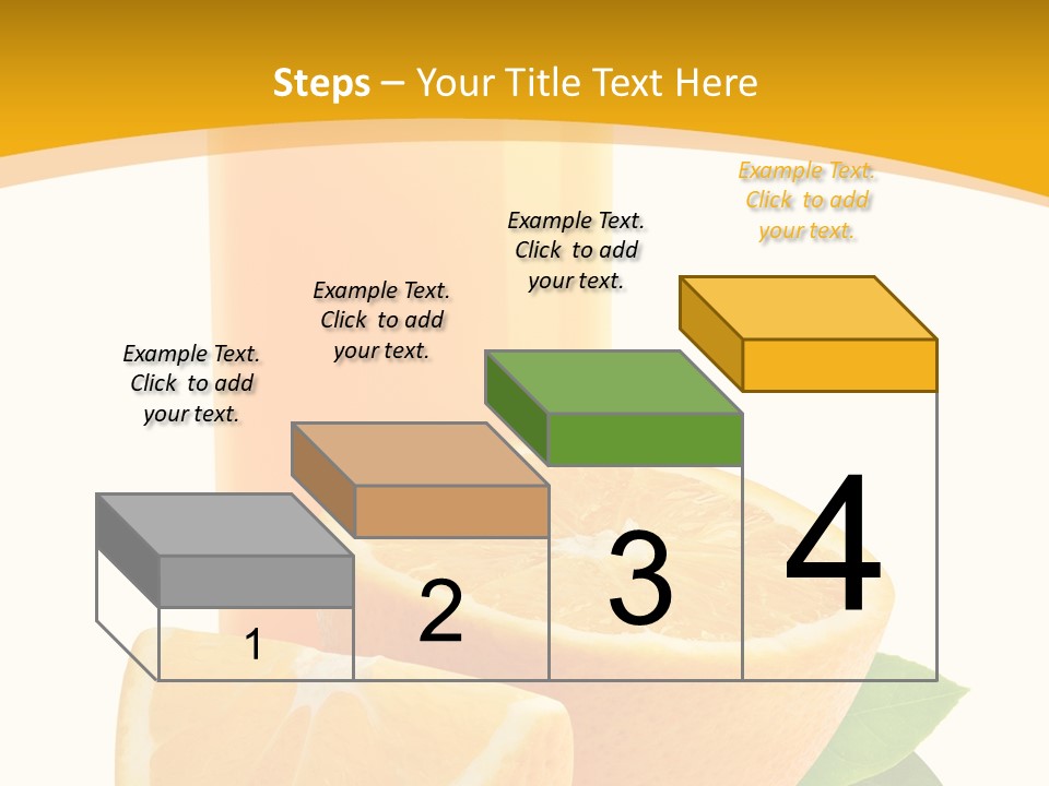 Half Cut Close Up PowerPoint Template