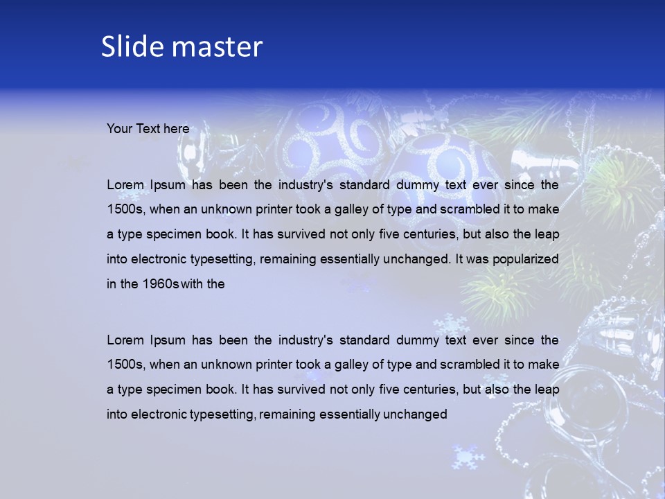 Background Card Bulb PowerPoint Template