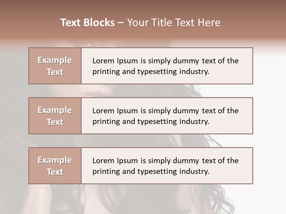 People Caucasian Health Care PowerPoint Template