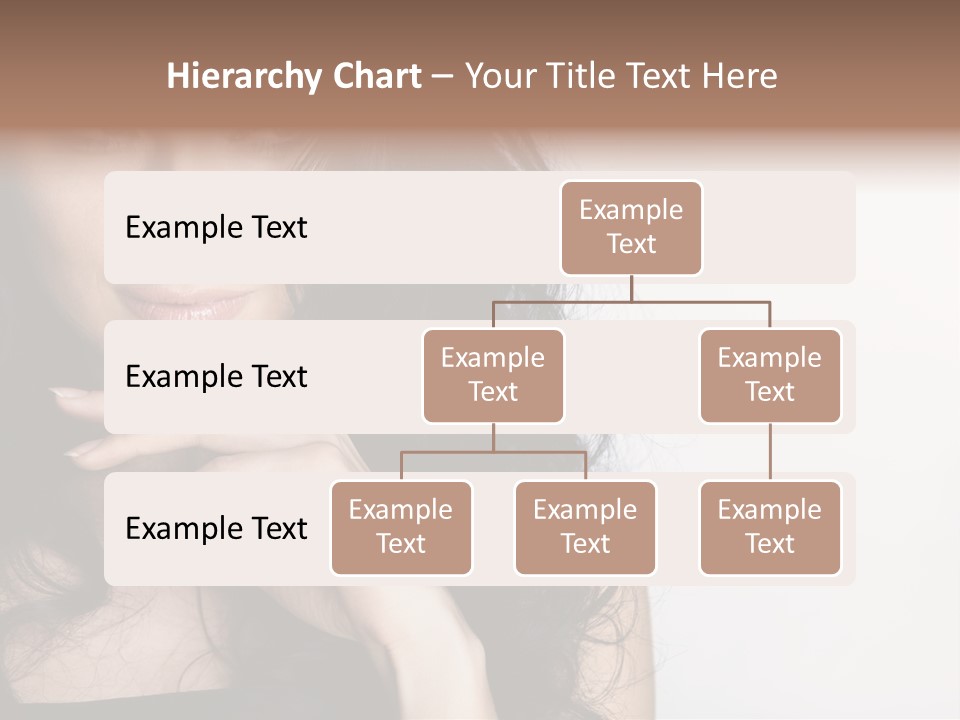 Cosmetic Young Woman PowerPoint Template