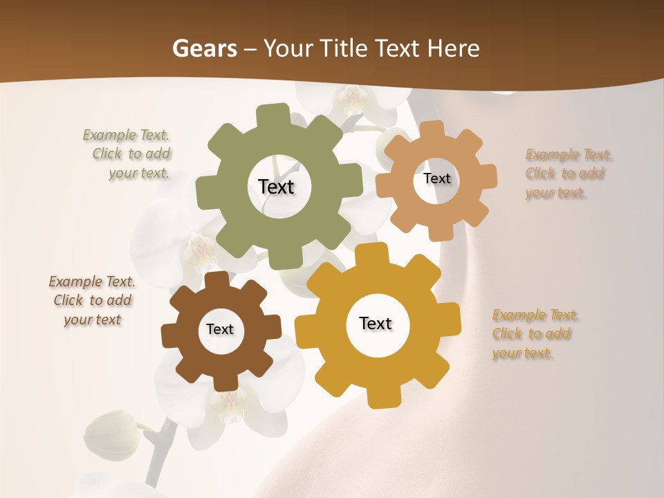 Care Biology Spa PowerPoint Template