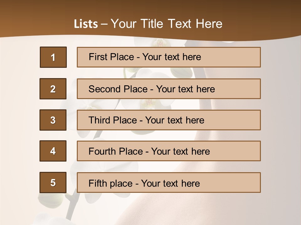 Care Biology Spa PowerPoint Template