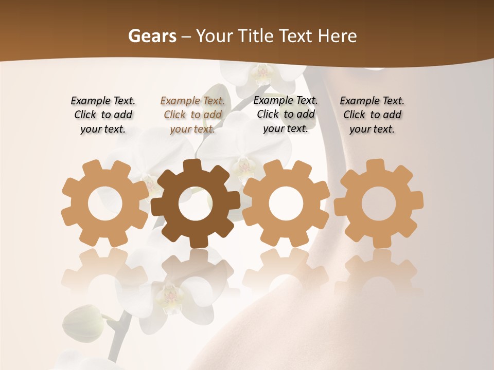 Care Biology Spa PowerPoint Template