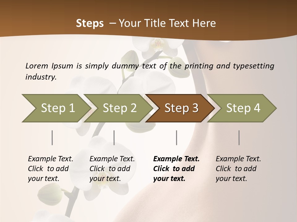 Care Biology Spa PowerPoint Template
