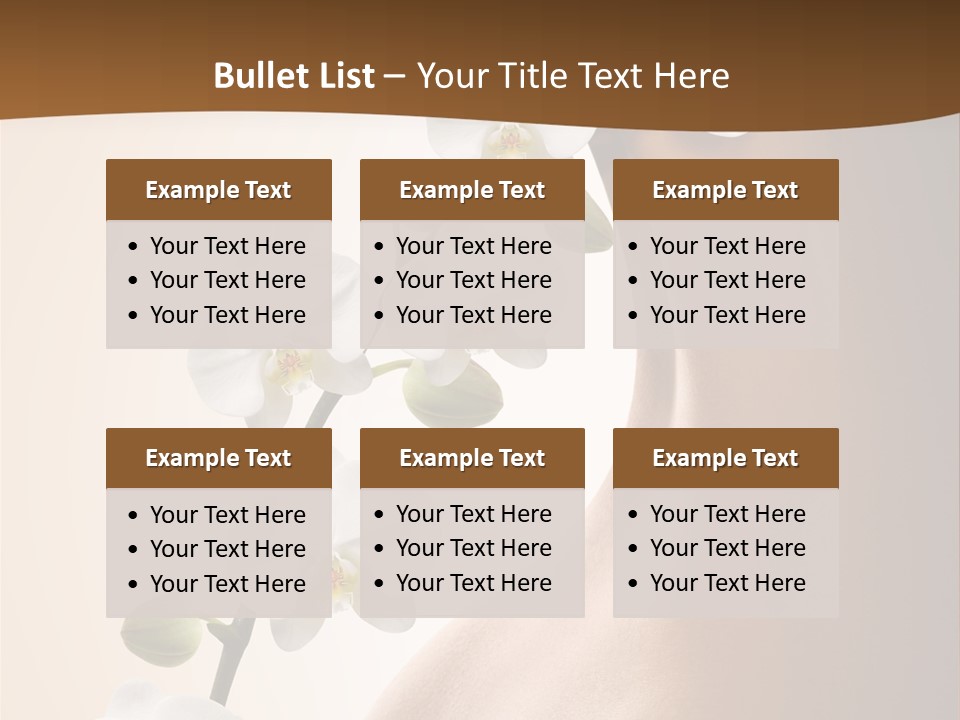 Care Biology Spa PowerPoint Template