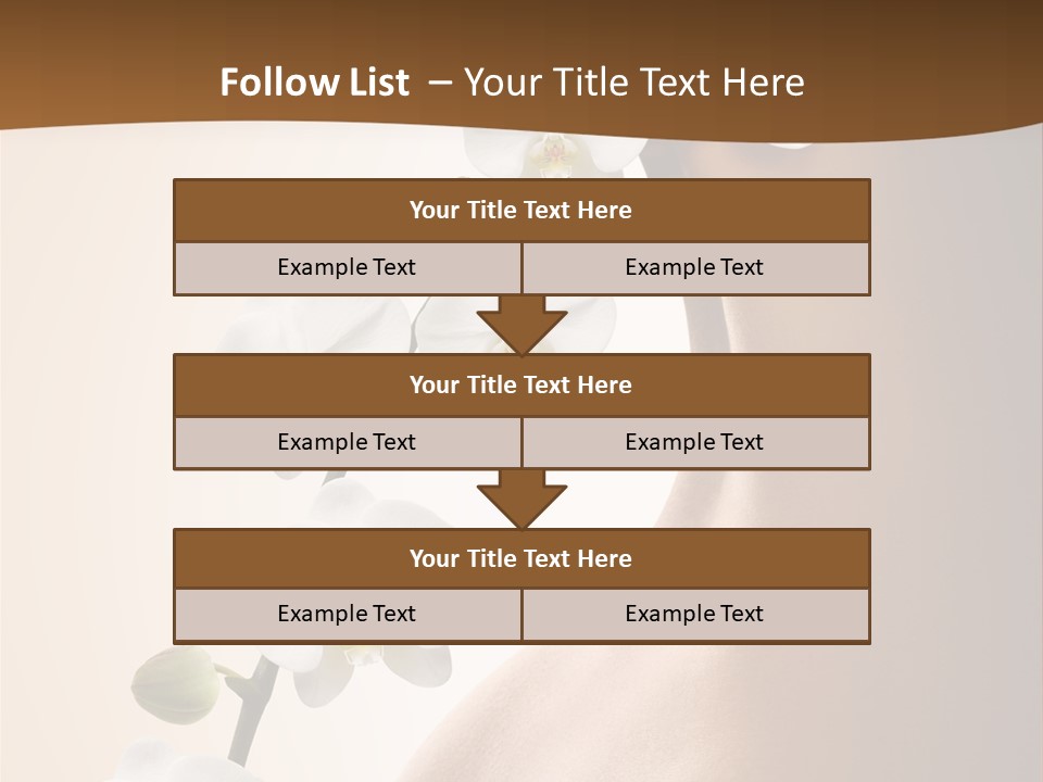 Care Biology Spa PowerPoint Template