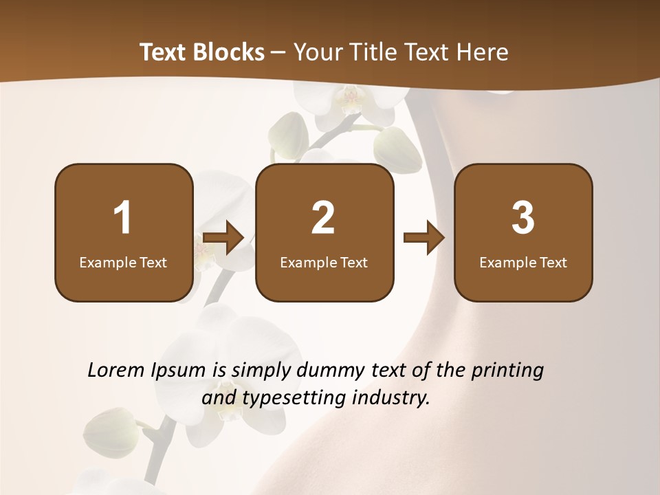 Care Biology Spa PowerPoint Template