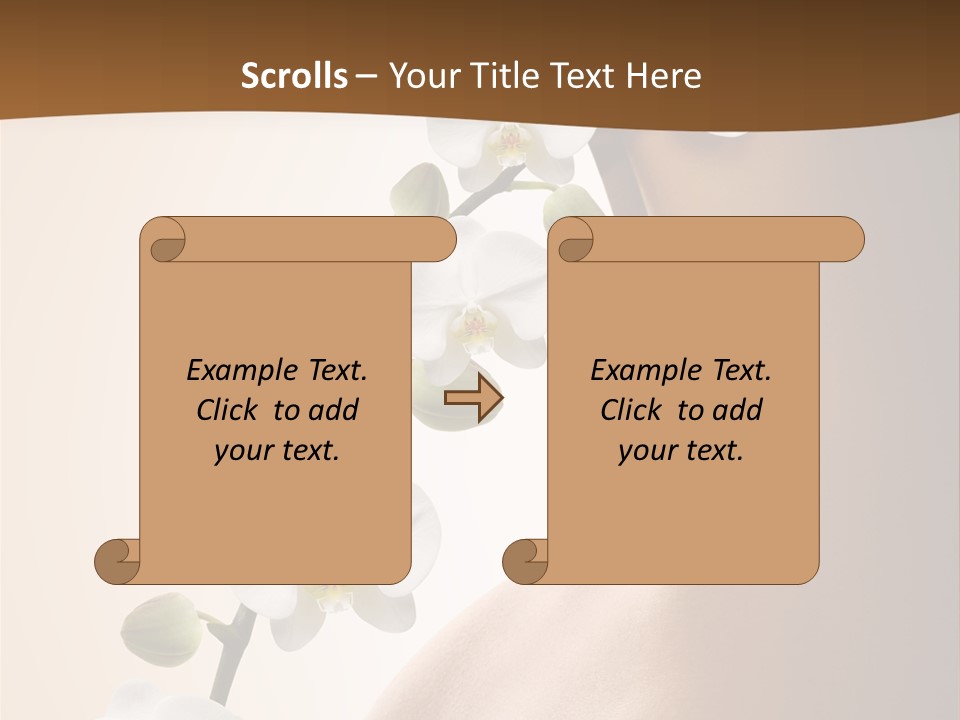 Care Biology Spa PowerPoint Template