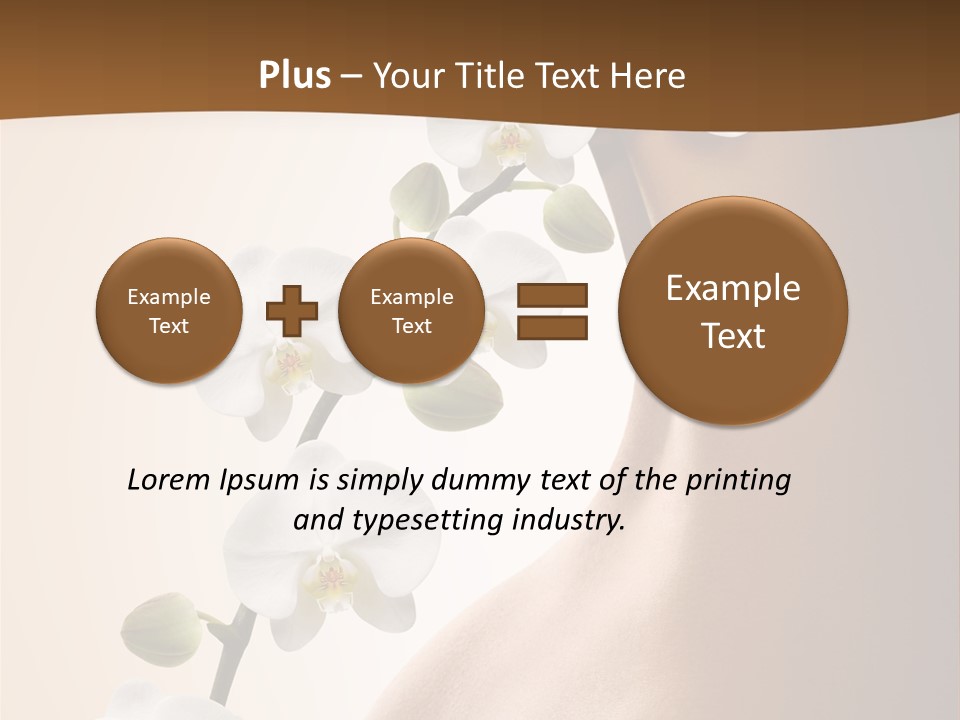Care Biology Spa PowerPoint Template
