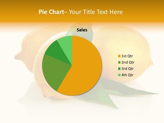 Fresh Yellow Healthy Eating PowerPoint Template