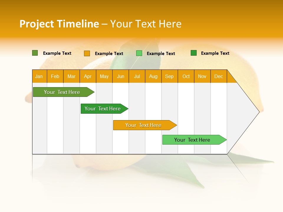 Fresh Yellow Healthy Eating PowerPoint Template