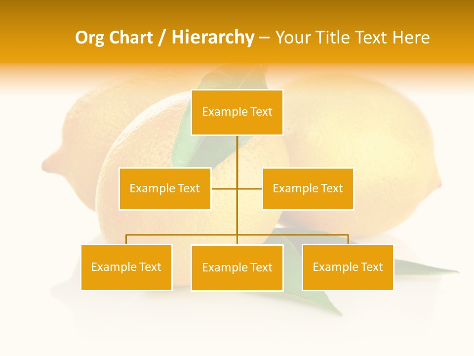 Fresh Yellow Healthy Eating PowerPoint Template