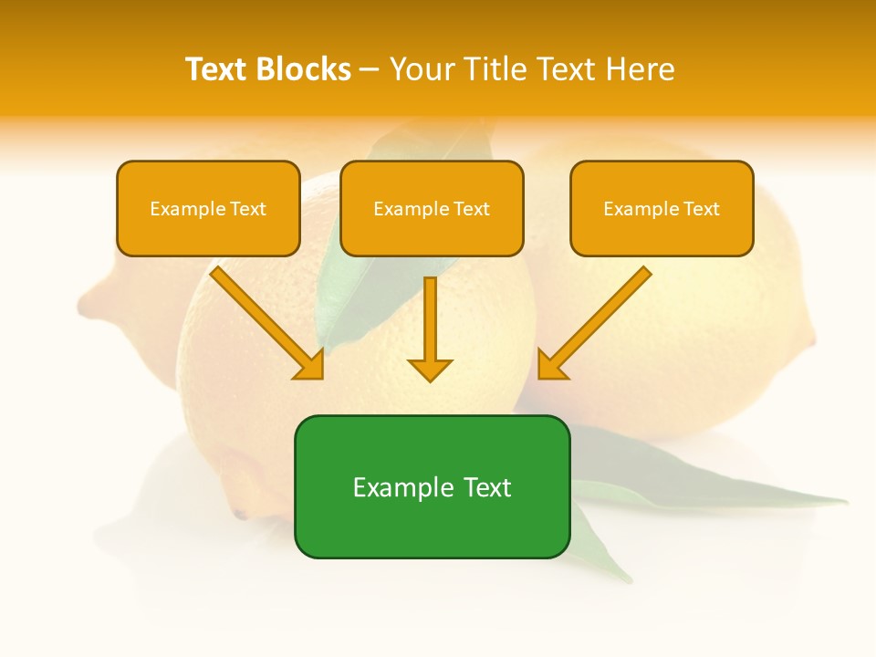 Fresh Yellow Healthy Eating PowerPoint Template